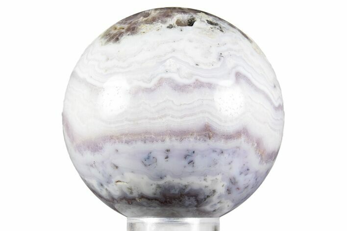 Polished Banded Sowbelly Agate Sphere - Colorado #371011